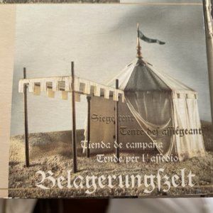 SCHLEICH 40193  Medieval Knights Siege Tent - RETIRED - HTF - New in Box